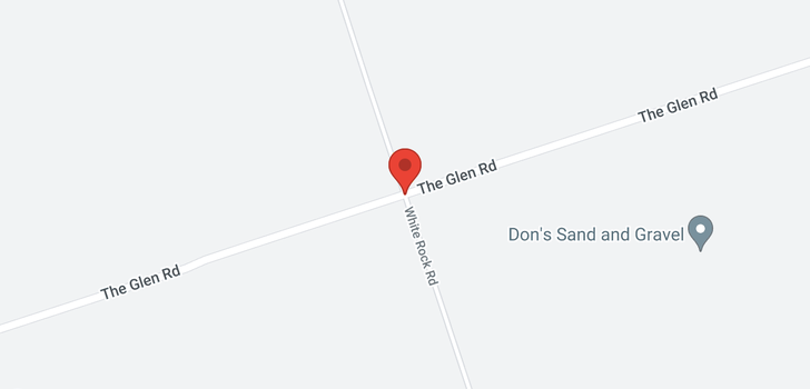 map of THE GLEN ROAD